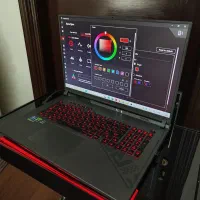 لپتاپ ایسوس راگ ۱۸ اینچ i9 با 4070. گیمینگ رندرینگ