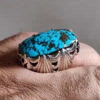 انگشتر فدیوم سفارشی سنگین بافیروزه نیشابورکلکسیونی|کلکسیون و سرگرمی|تهران, پونک|دیوار