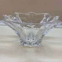 ظروف پذیرایی شیشه‌ وچوبی وچینی شیک یکیش اصل فرانسه