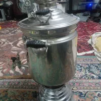 سماور قدیمی تمام برنجی گازی ۲۰لیتری