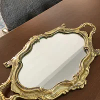 دکوری برنز با سینی|ظروف سرو و پذیرایی|نظرآباد, نظرآباد|دیوار