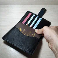 کیف مدارک چرم (جا شناسنامه دار )