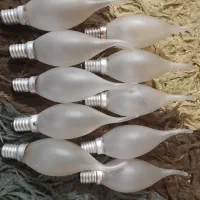 قاب مهتابی و لامپ کوچک لوستری