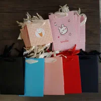 پاکت کادو ۳ طرح کاغذ ریش شده