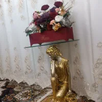 میز کنارسالنی ورق طلا|صنایع دستی و سایر لوازم تزئینی|تبریز, |دیوار