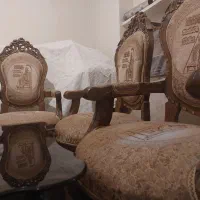 مبلمان ۹ نفره با طرح هخامنشیان کاملا نو و سالم|مبلمان خانگی و میز عسلی|داراب, |دیوار