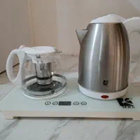 چای ساز لمسی mrs وارداتی رنگ سفید