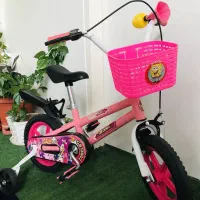 دوچرخه صورتی نو نو ۱۲