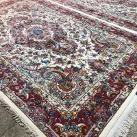 (فرش فرزین)جفت۶متری خطیبی جدید(سیمرغ)رج۳۰نخ مرینوس|فرش|تبریز, |دیوار