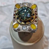 موزانایت اصل رکاب استاد راشدی قلم کاری شده