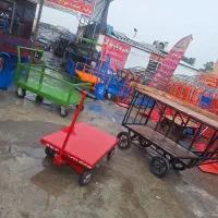 (چهار چرخ ۱۸۰درجه چرخشی)گاری حمل بار دستی(۱۸۰درجه)