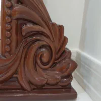 آینه منبت چوبی|آینه|پیشوا, |دیوار