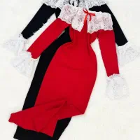 پیراهن ماکسی دانتل|لباس|اردبیل, |دیوار