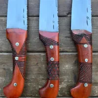 چاقوی گوشت ومرغ وقصابی زنجانی|ظروف پخت‌وپز|فولادشهر, B6|دیوار