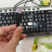 ۲ عدد کیبورد MEVA یکی یا پورت ps2 یکی usb|قطعات و لوازم جانبی رایانه|اصفهان, بهاران|دیوار