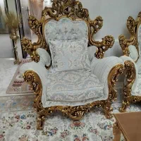 مبل استیل سلطنتی تمام چوب