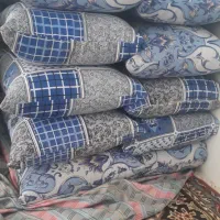 بالشت پنبه ای و پتو گلبافت یک نفره