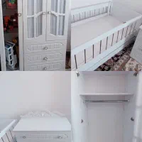 ست تخت و کمد و کنسول کودک