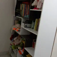 کتابخانه|کتابخانه، شلف، قفسه‌های دیواری|رشت, حسین آباد|دیوار