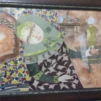 تابلو تصویرسازی کولاژ