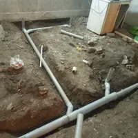 لوله کش آب فاضلاب ونصب شیرآلات ونم زدگی خورده کاری