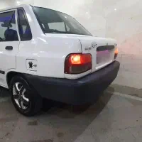 پراید مدل ۸۱ سفید کاربراتوری