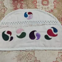 پادری و  تابلو تکه دوزی