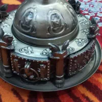 منقل تخت جمشید عتیقه فولادی