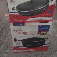 قابلمه و تابه سایز ۵۲ نو همراه کارتن