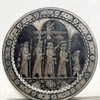 سینی دیوارکوب مسی هخامنشی