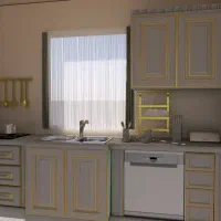 طراحی کابینت آشپزخانه و کمد ورندر سه‌بعدی قبل اجرا|خدمات رایانه‌ای و موبایل|تهران, صادقیه|دیوار