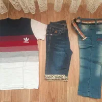 تیشرت و شلوارک و شلوار لی پسرانه