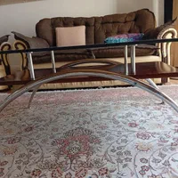 یک دست مبلمان هفت نفره میز شیشه ای|مبلمان خانگی و میز عسلی|تهران, ده‌ونک|دیوار