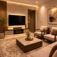 ۷۵ متر دوخواب تک واحدی طبقه اول/مترو رودکی