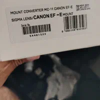 مبدل canon sony sigma mc11 یه هفته کار