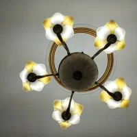 لوستر|لوستر و چراغ آویز|رباط‌کریم, رباط‌کریم|دیوار