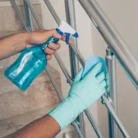 نظافت پارکینگ و راه پله ....