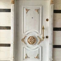 درب ضدسرقت cnc نرده شیشه ای، سکوریت، استیل کد R021|مصالح و تجهیزات ساختمان|ساری, |دیوار