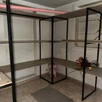 فروش قفسه فلزی ۳ طبقه بزرگ
