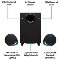 اسپیکر گیمینگ لاجیتک Logitech G560|قطعات و لوازم جانبی رایانه|تهران, آجودانیه|دیوار
