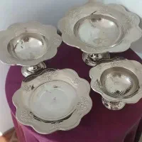 سرویس پذیرایی ۴تیکه مس سفید