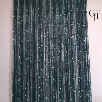 پرده مکرومه اقتصادی|پرده، رانر، رومیزی|چهاردانگه (تهران), |دیوار