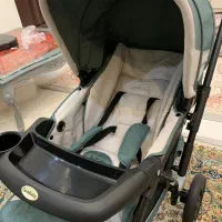 ست کالسکه تاشو ،کریرو آغوشی خارجی نو مناسب سیسمونی