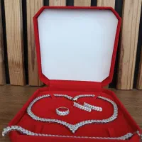 سرویس ۴ تیکه عروس طرح جواهر بدل رنگ ثابت|بدلیجات|پاکدشت, پاکدشت (مامازند)|دیوار