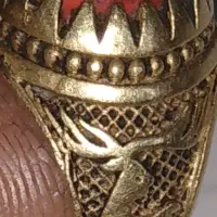 انگشتر دس ساز با نگین مرجان|جواهرات|سیوان, |دیوار