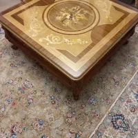 میزجلومبلی معرق ومنبت مربع|مبلمان خانگی و میز عسلی|تهران, کاج|دیوار