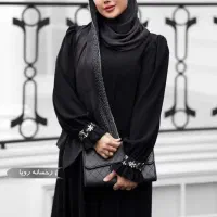 مانتو عبایی زنانه مجلسی و ساده کد fgtr6345|لباس|اندیمشک, |دیوار