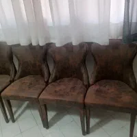 صندلی چستر ناهار خوری چوبی