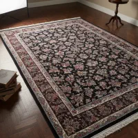 جفت فرش دستباف ۹ متری افشان گلفرنگ