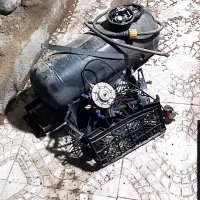 مخزن گاز ال پی جی و لیگلاتور و جمعی از وسیله ها